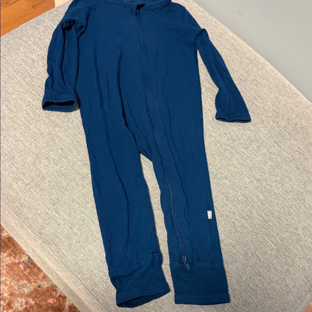 Kyte BABY Blue Footies One Piece